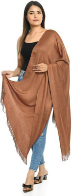 manra Solid Viscose Women Stole