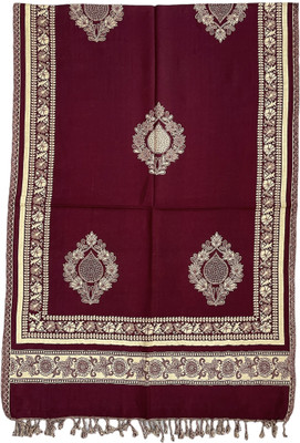 KRISHNA Woven Wool Blend Women Stole