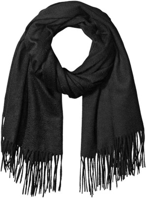 Shopping Store Solid Cotton Blend Men & Women Stole