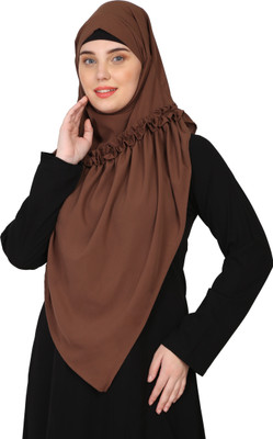 Nazneen Solid Polyester Women Scarf