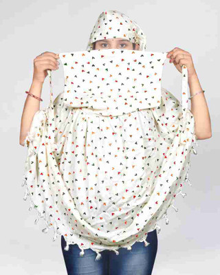 RJ CREATION Printed Rayon Girls Scarf