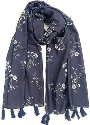 CI ASSCERIESS Printed Polycotton Women Stole