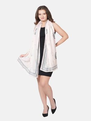 MUFFLY Printed Polyester Women Scarf