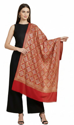 MUFFLY Woven Wool Blend Women Stole