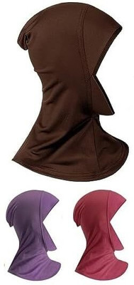 Run India Solid Cotton Blend Women Scarf