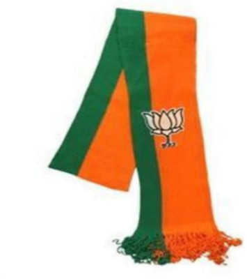 10X-PRO BJP MUFFLER/SCARF/PATKA FOR MEN AND WOMEN FOR ELECTION A-Foldable Body Flag(Cotton, Pack of 1)