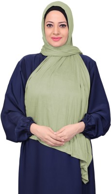 MARKAZ HIJAB Solid Cotton Blend Women Scarf