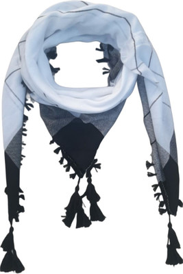 Z R M Store Checkered Polycotton Men & Women Scarf, Stole, Fancy Scarf, Faux Turtleneck Neck Cover