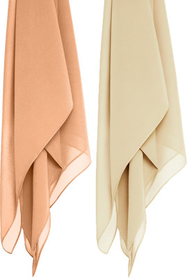 MATIFA Solid Georgette Women Scarf, Stole