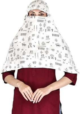 DHWANIXLOOK Printed Rayon, Cotton Blend Women Fancy Scarf