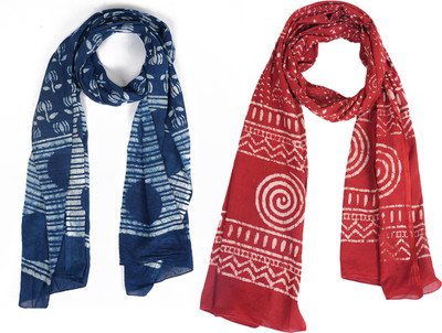 Style 98 Printed Pure Cotton Women Scarf