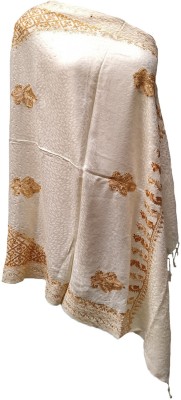 Soul Essence Embroidered Wool Blend Women Stole