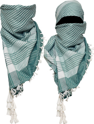 Dulhan Enterprises Checkered Cotton Blend Men Scarf