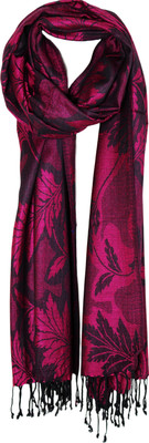 GLIMMERX Woven Viscose Women Fancy Scarf, Stole, Scarf