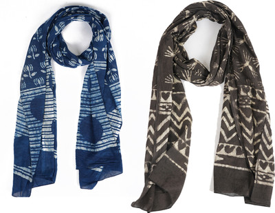 Style 98 Printed Pure Cotton Women Scarf