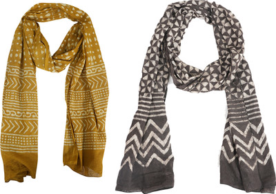 Style 98 Printed Pure Cotton Women Scarf