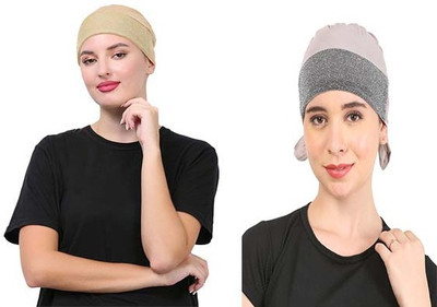TnW Embellished Skull Cap Cap(Pack of 2)