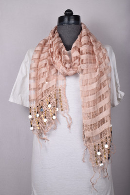 KIRE NE Striped Rayon Women Scarf