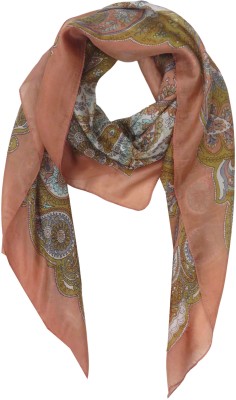 marsofficial Printed Silk Women Scarf