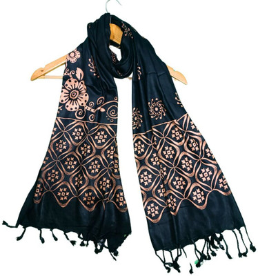 ogs Printed, Graphic Print, Floral Print Rayon Girls Fancy Scarf, Stole, Scarf