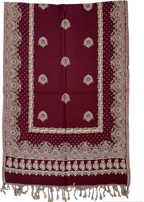 KRISHNA Woven Wool Blend Women Stole