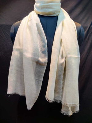 rudraoverseas Solid Wool Blend Women Scarf