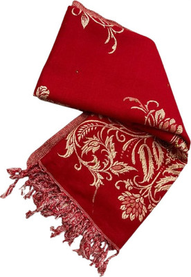 APNA KAPDA BAZAAR Embellished Wool Blend Women Stole