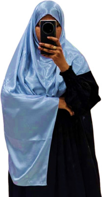 ROZZ Designs Embellished Satin Blend Women Fancy Scarf, Scarf, Stole, Faux Turtleneck Neck Cover