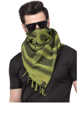 shri radhe Printed, Solid Cotton Blend Men & Women Scarf, Fancy Scarf, Stole