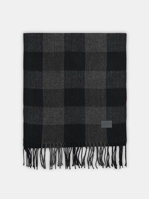 JACK & JONES Checkered Acrylic Men Scarf