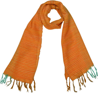 KIRE NE Printed Acrylic Blend, Wool Blend Women Scarf, Stole