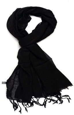 SAN & MAAHI Solid Polycotton Men & Women Scarf