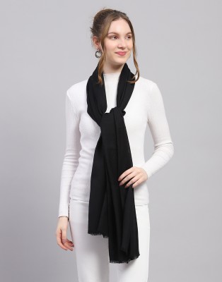 MONTE CARLO Solid Acrylic Women Stole