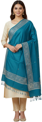 Pashmira Self Design Wool Blend Women Stole