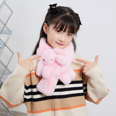 Tricky Shopper Solid Pure Wool Girls Fancy Scarf