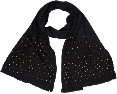 KIRE NE Embroidered Pure Wool Girls Scarf, Stole