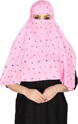 7 Season's Printed Rayon Girls Fancy Scarf