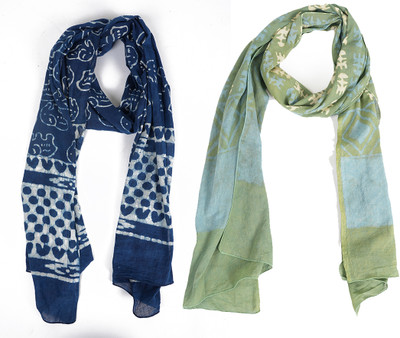 Style 98 Printed Pure Cotton Women Scarf