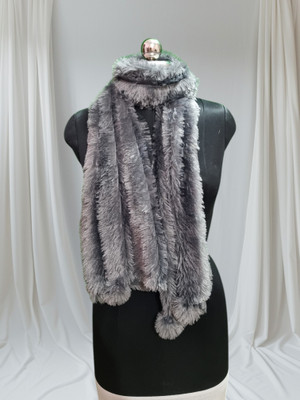 wrapVerse private limited Self Design Wool Blend Women Fancy Scarf