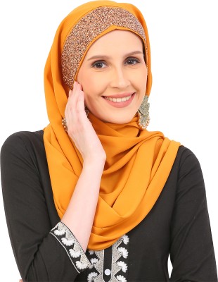 EnviUs Embellished Georgette Women Scarf