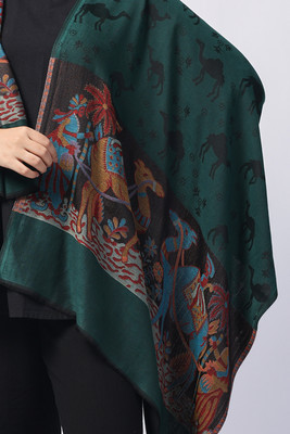 stole and soul Woven Silk Women Stole