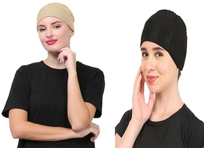 TnW Embellished Skull Cap Cap(Pack of 2)