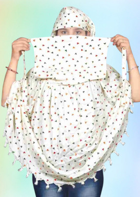 SMC Printed Pure Cotton Women Scarf