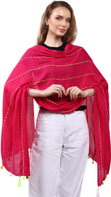 Cutie Pie Accessories Embroidered Rayon Women Stole