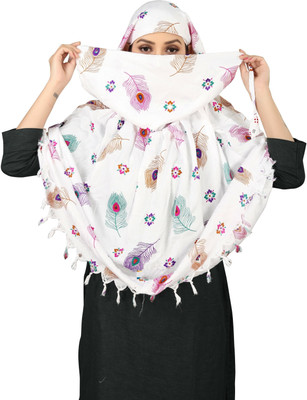 RJ CREATION Printed Rayon Girls Scarf