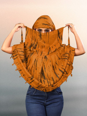 shree enterprise Printed Rayon Girls Scarf