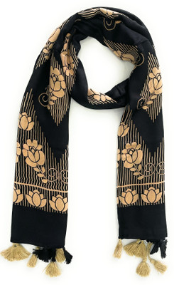 VILLA TRENDs Printed Viscose Women Scarf