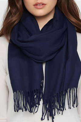 FMTrendsPassion Solid Pure Cotton Women Scarf, Stole, Faux Turtleneck Neck Cover, Fancy Scarf