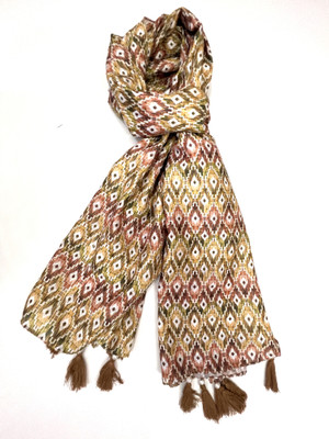 ci accessories Graphic Print Polycotton Girls Stole