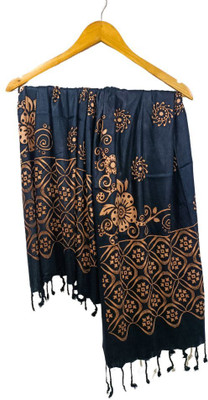 ogs Printed, Geometric Print, Floral Print Rayon Girls Fancy Scarf, Scarf, Stole
